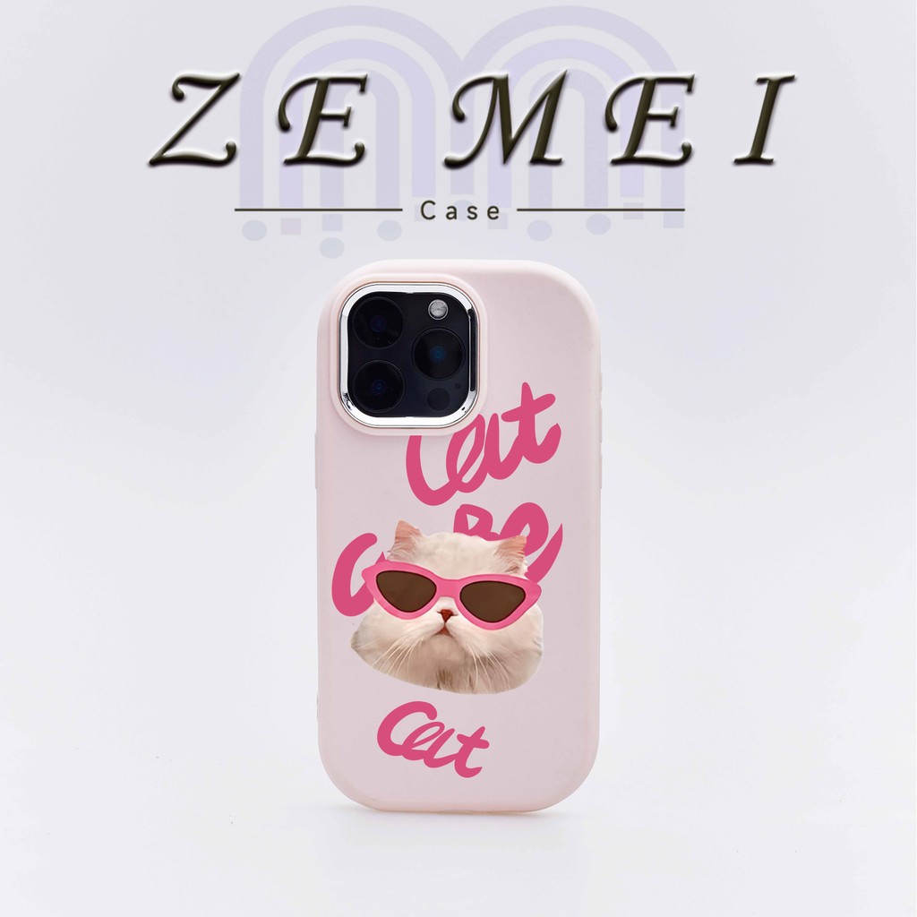 ล่าสุด ze mei การ์ตูนแมวน่ารักสําหรับ realme 5 5i 6i 8 8i 8 pro c1 c3 c15 c30 c30s c33 c35 c51