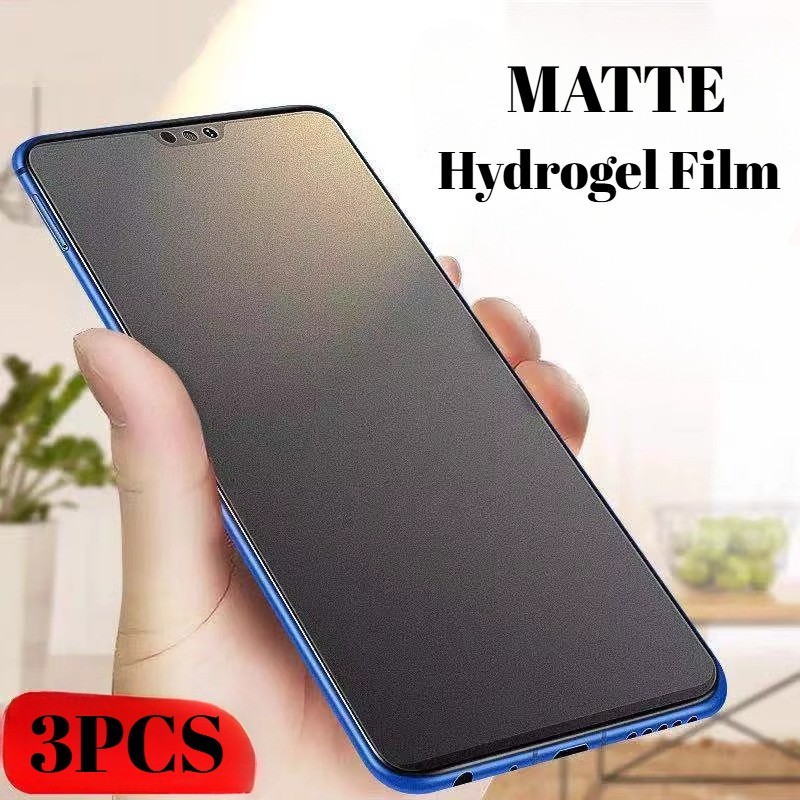 3PCS Frosted Hydrogelป้องกันหน้าจอสําหรับBLU G93 G91 G90 G9 G80 G73 G72 G71L G61 G53 G52L G51 G50 Pr