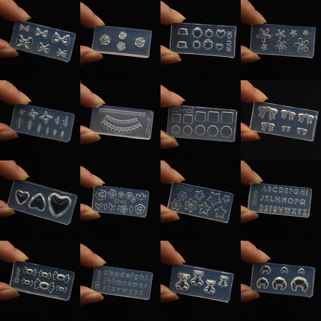 Clay uv Epoxy Leaf Flower Number Letter Egg 3.29