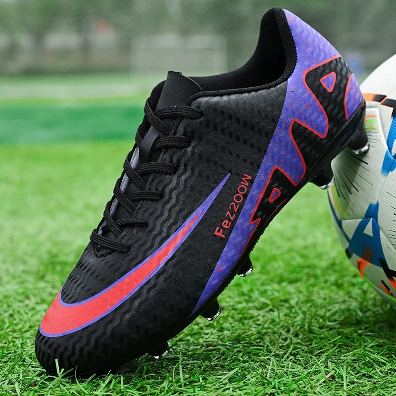 ผู้ชายรองเท้าฟุตบอล Tf/fg ข้อเท้าต่ํารองเท้าฟุตบอลผู้ชายรองเท้าผ้าใบสนามหญ้าฟุตบอล Cleats กลางแจ้ง P