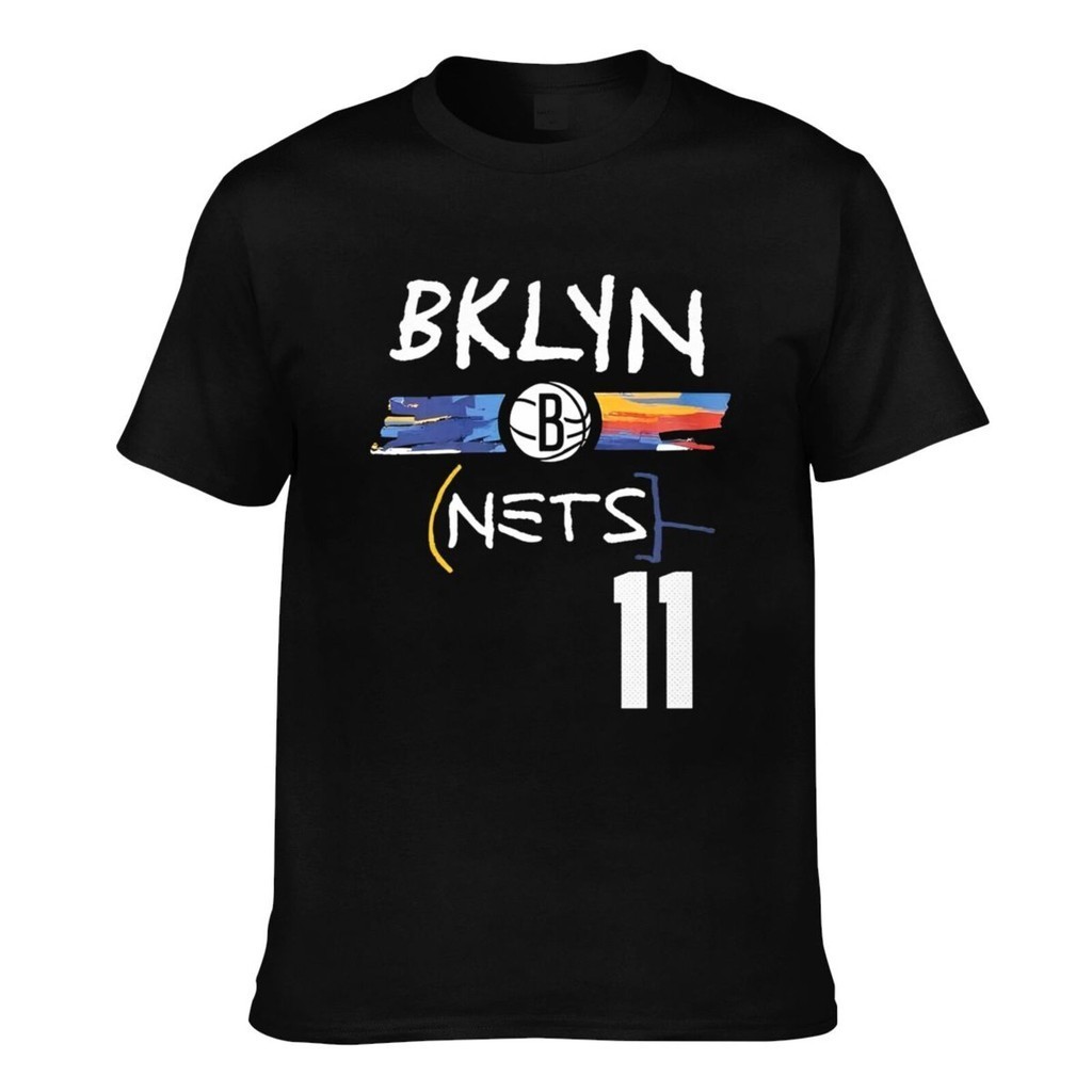 Brooklyn Nets Kyrie Irving 2022 City เสื้อยืดสั่งทํายอดนิยม Man