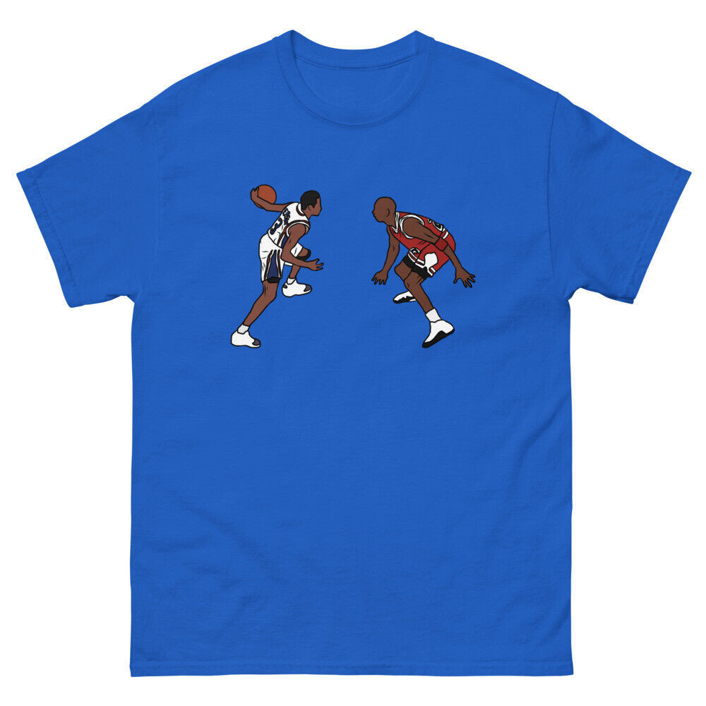 เสื้อยืด Allen Iverson Crosses Over Mj