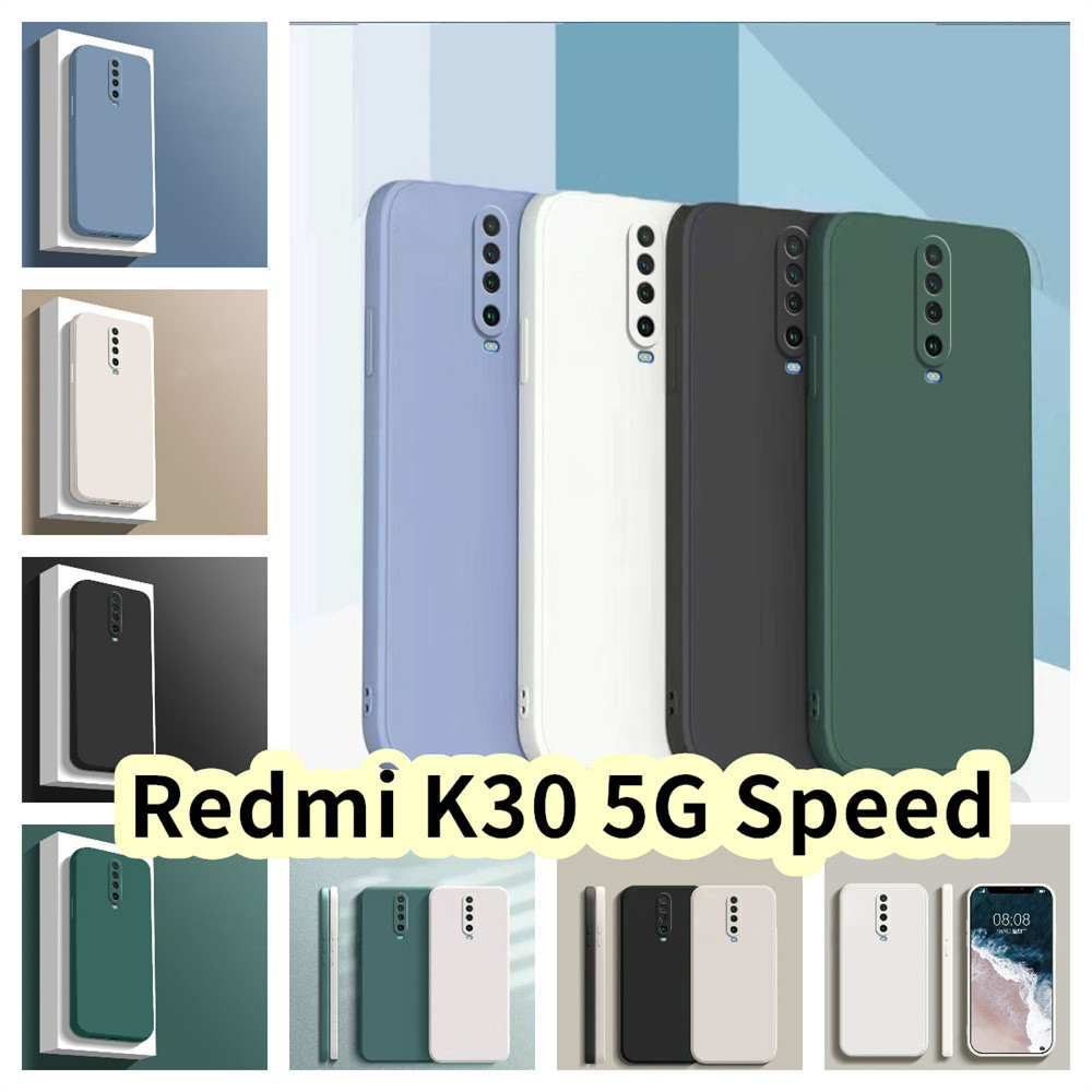 Case HomeFor Redmi K30 5G ความเร็วซิลิโคนคลุมทั้งหมดกรณี Abrasion ทนทานและกันเหงื่อ Case Cover