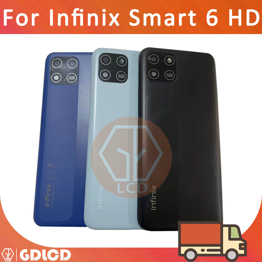 ฝาครอบแบตเตอรี่ด้านหลัง สําหรับ Infinix Smart 6 HD X6512
