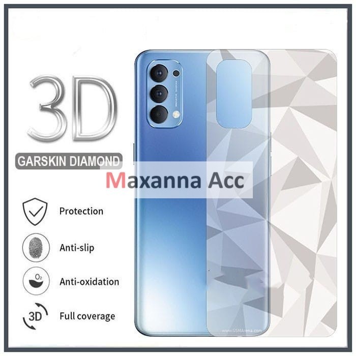 [MAXNA] Garskin Diamond 3D Clear Diamond Skin Back สําหรับ iPhone 12 Mini / 12 / 12 Pro / 12 Pro Max