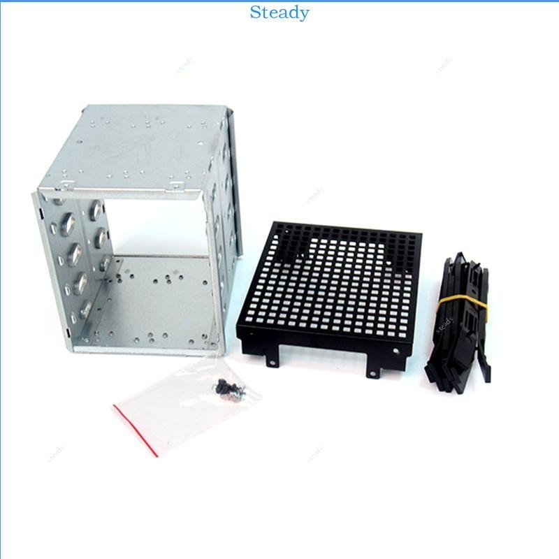 Steady สําหรับ HDD Cage Rack พร ้ อมพื ้ นที ่ พัดลมสําหรับคอมพิวเตอร ์ 5 25 ถึง 5X 3 5