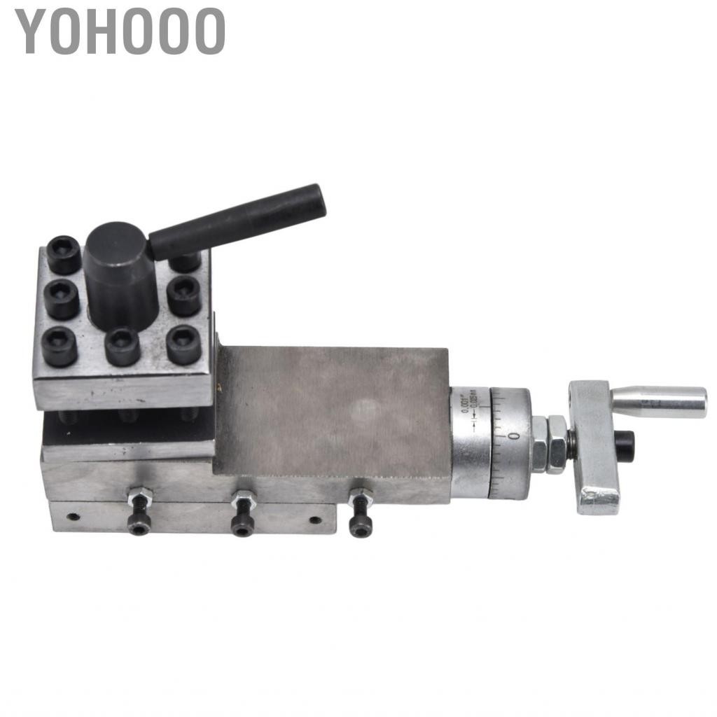 Yohooo 2 Way Mini Lathe Tool Holder Sub-Clamp 50x50mm Quick For