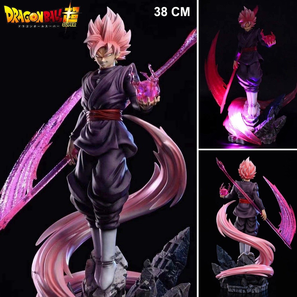 พร้อมส่ง Figure ฟิกเกอร์ Dragon Ball Super ดราก้อนบอล ซูเปอร์ ไซย่า โรเสะ Rose Saiyan Son Goku Black