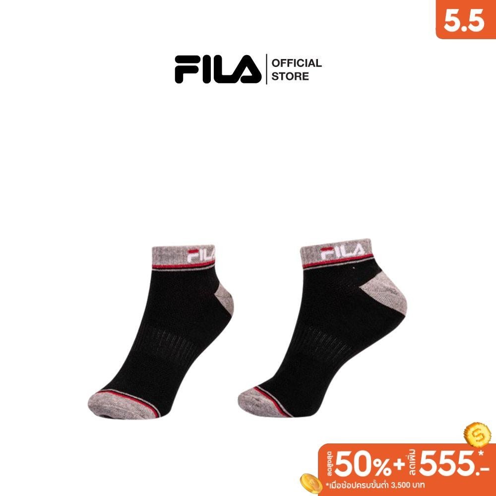 FILA ถุงเท้าผู้ใหญ่ EDGE รุ่น RSCT230103U - BLACK