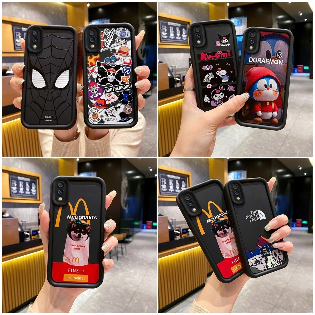 Vivo Y93 vivo Y70 vivo Y91C vivo Y90 vivo Y1S vivo Y91i vivo Y93S อะนิเมะการ์ตูนซิลิโคนอ่อนนุ่มเคสโท