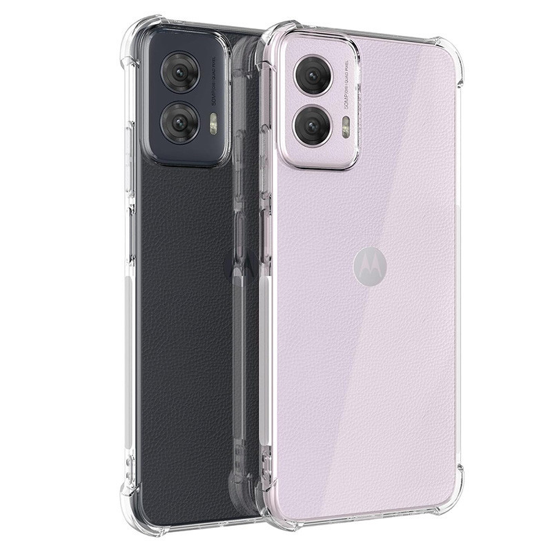 สําหรับ Motorola Moto G Power 5G 2024 2023 2022 2021 คริสตัลฝาครอบใส Anti-Scratch กันกระแทก TPU กรณี