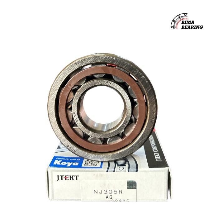 MESIN Bearing Nj305R Koyo JAPAN Taper Bearing Engine Nj305 25X62X17 Fiber Ori