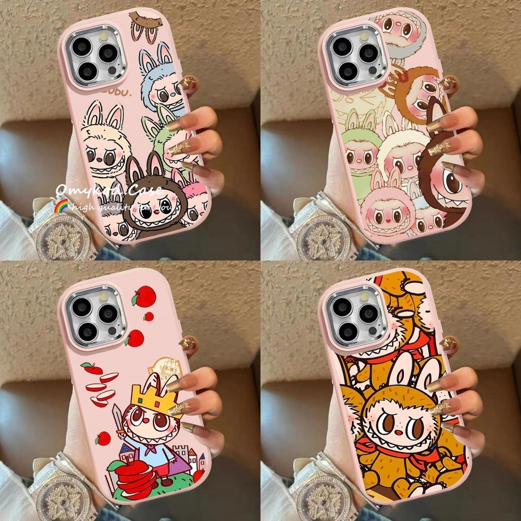 Ready Stock OPPO A18 A38 A17 A16 A15 A7 A3s A78 A76 A58 A57 A54 A95 A94 A93 4G A5 A53 2020 OPPO Reno 5 5G Cartoon Lovely Macaron Color Phone Case Silicone Drop Protection Case