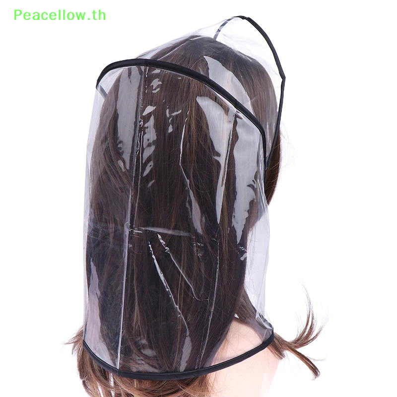 Peacellow หมวกกันฝนพลาสติกสำหรับผู้หญิง