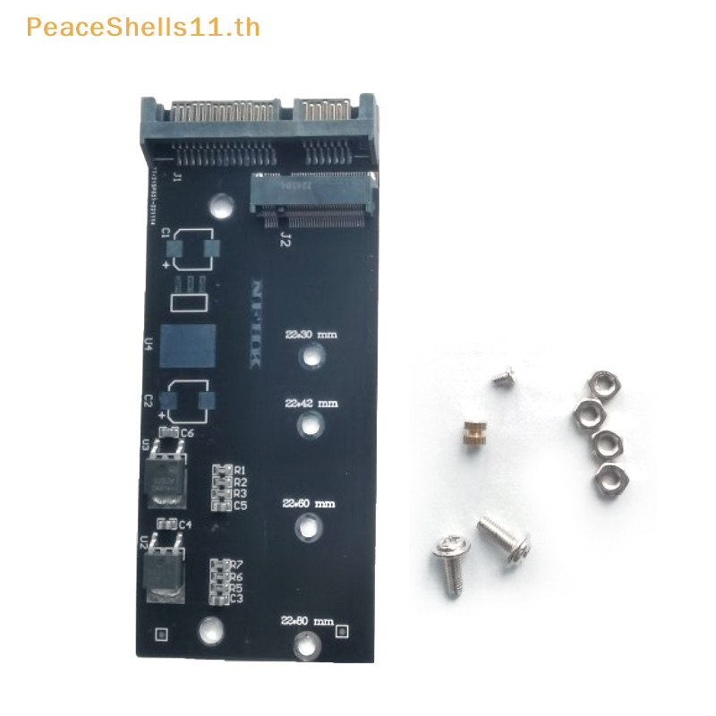 Peaceshells ใหม่ SATA M.2 NGFF SSD ถึง 2.5 "SATA 2.5 "SATA ถึง M.2 NGFF SSD อะแดปเตอร์ Riser การ์ดขายร้อน TH