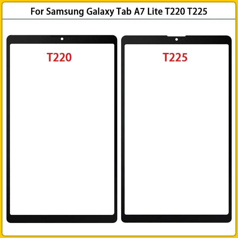 Lwjn สําหรับ Samsung Galaxy Tab A7 Lite T220 Wifi T225 LTE SM-T220 หน ้ าจอสัมผัส LCD ด ้ านหน ้ าด ้ านนอกแก ้ ว Pa