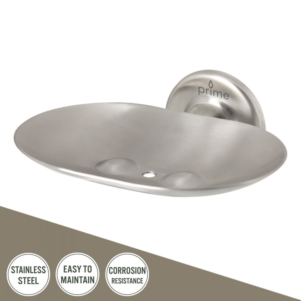 LOCAL789 Prime ที่วางสบู่ สแตนเลส รุ่น NM-406   สีโครเมี่ยม ร้านอยู่ในไทย