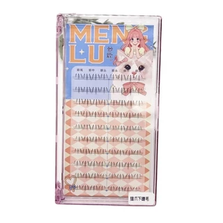 Under Eyelash Comic Eye Lashes Natural Bottom Lashes Soft Manga Eyelashes Bunches Eyelash Clusters แต ่ งหน ้ า
