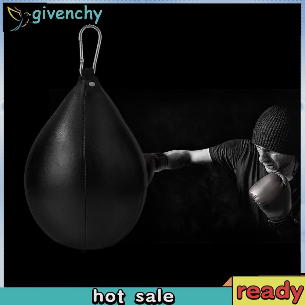 [givenchy1.th ] Pear Shape Speed Ball Swivel Boxing Punching Training Speedball