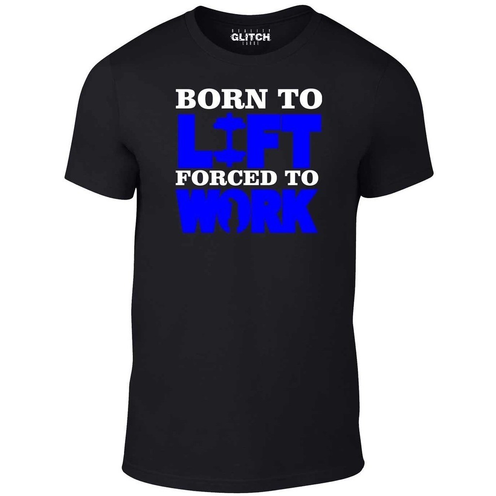 Born To Lift T-Shirt - เสื้อยืดตลก Xmas Joke Gym Weights การออกกําลังกาย Jerk