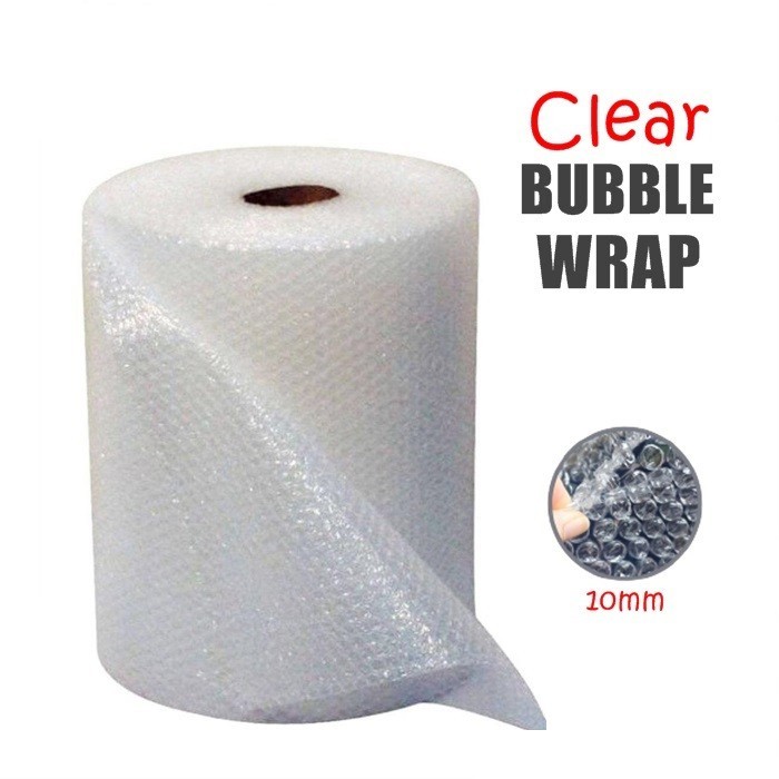 Bubble Wrap บรรจุโปร ่ งใส Bubble Wrap ชั ้ นเดียว 1 เมตร Pembalut Barang