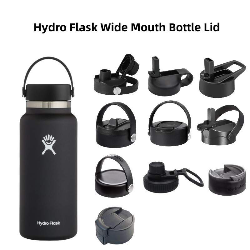 Fit 1.0 2.0 12/14/16/18/20/22/24/32/40/64OZ Klean Kanteen Hydroflask Aquaflaskฝาปิดขวดปากใหญ ่ FlaskCap อุปกรณ ์ เสริมเข ้ ากันได ้ กับขวด Hydroflask Leak-proof,BPA-ฟรี