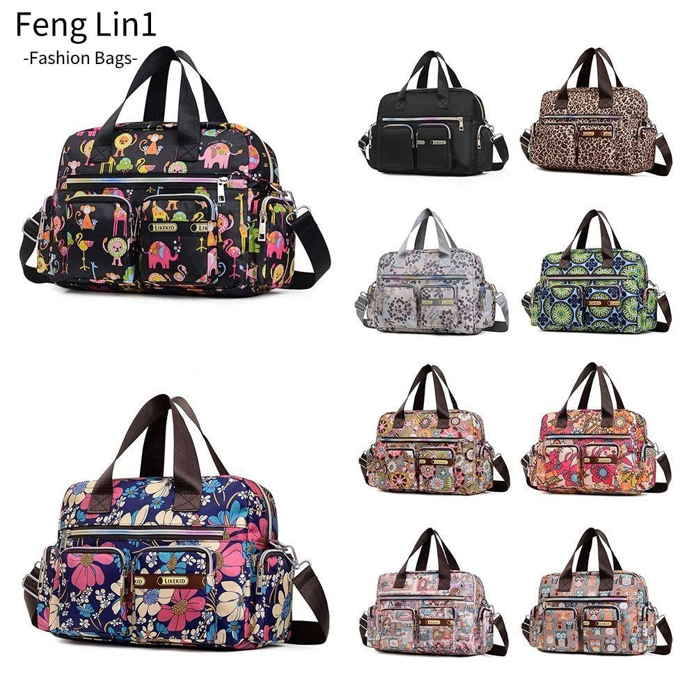 Fengling Weekender Carry-on Bag, Easy to Carry Large Capacity Women 's Travel Bags, Fashion Sports Gym Bag for Travel/Gym/Yoga