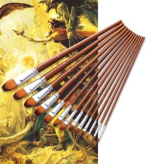 ชุดแปรงทาสี Dusur 13 แพ ็ คน ้ ํามันสีน ้ ําแปรงทาสีอะคริลิค…