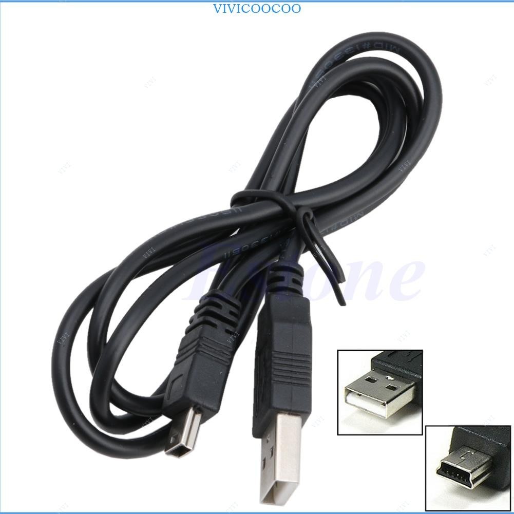 Vivi Mini USB Cable A-Male to Mini-B Cord USB 2 0 Charger Cable Transfer Images