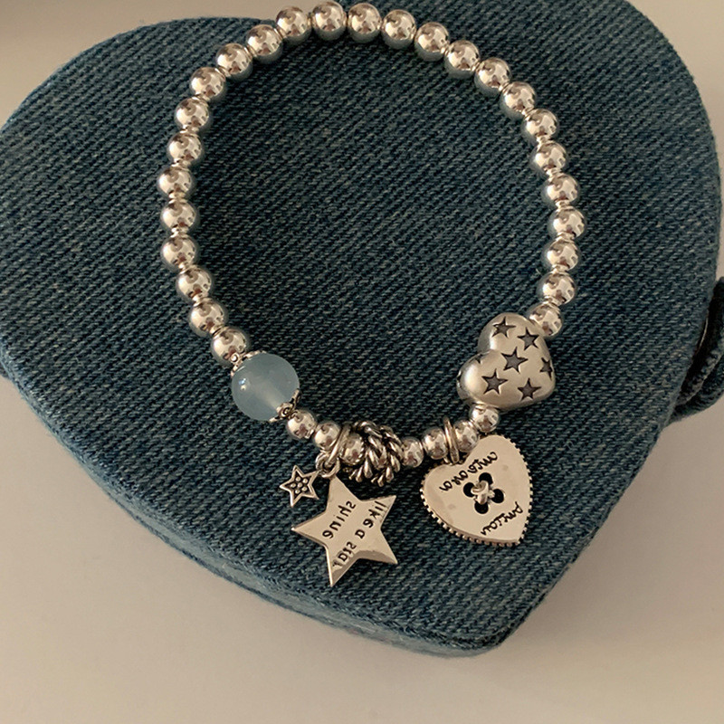 สร ้ อยข ้ อมือลูกปัด Love Star สร ้ อยข ้ อมือแฟชั ่ นหญิง