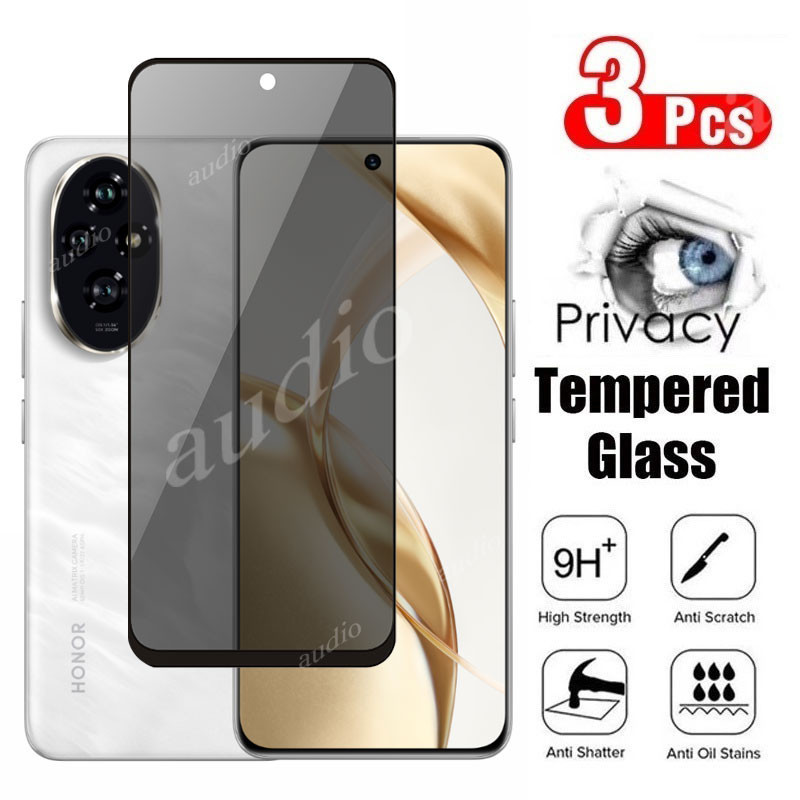 สําหรับ Honor 200 Pro 200pro 5G Full โค้งตัวป้องกันหน้าจอความเป็นส่วนตัวสําหรับ Honor 200 Pro 200pro