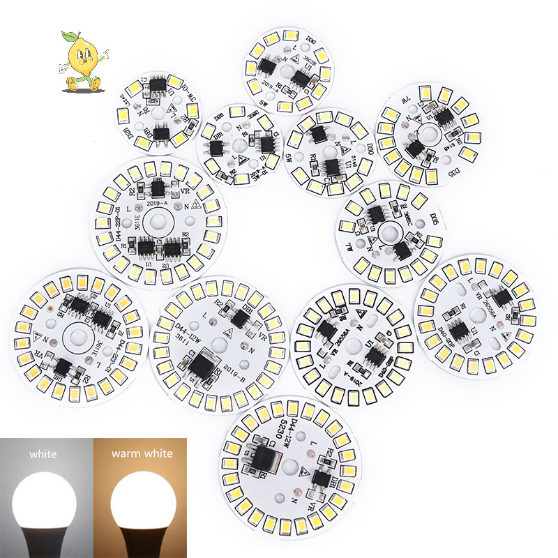 [mozh ] โคมไฟแพทช ์ หลอดไฟ LED แผ ่ น SMD แผ ่ นวงกลมโมดูลแหล ่ งกําเนิดแสงสําหรับหลอดไฟ
 [TH ]