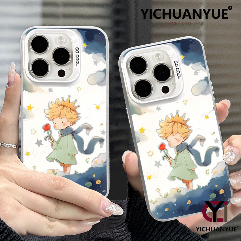 🏆Ready Stock🔥 เคสไอโฟน11 เคสไอโฟน 13 For iPhone12 11 14 15 pro xs max xr ไอโฟน7พลัส  การ์ตูน เจ้าชายน้อย เคส กันกระแทก