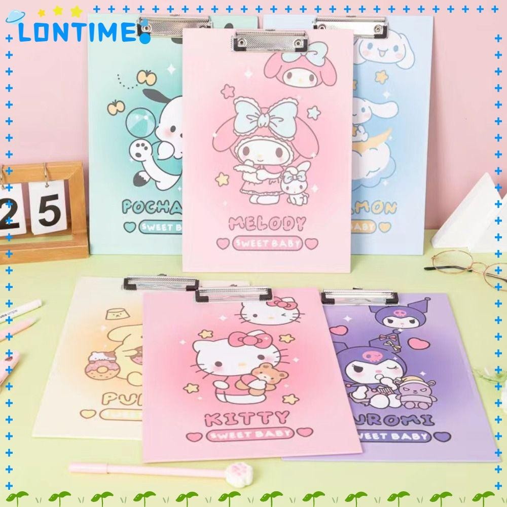 กระดานโฟลเดอร์ LONTIME A4, กระดานเขียนมัลติฟังก์ชั่นข้น, อุปกรณ์การเรียนในสํานักงาน, ที่หนีบเขียนกระดาษ