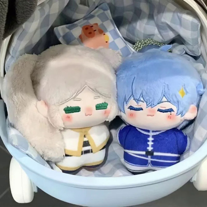 Frieren ที่งานศพตุ๊กตาของเล่นน่ารัก Frieren Himmel อะนิเมะอุปกรณ์ต่อพ่วงตุ๊กตา Kawaii ตัวเลขผ้าฝ้ายต