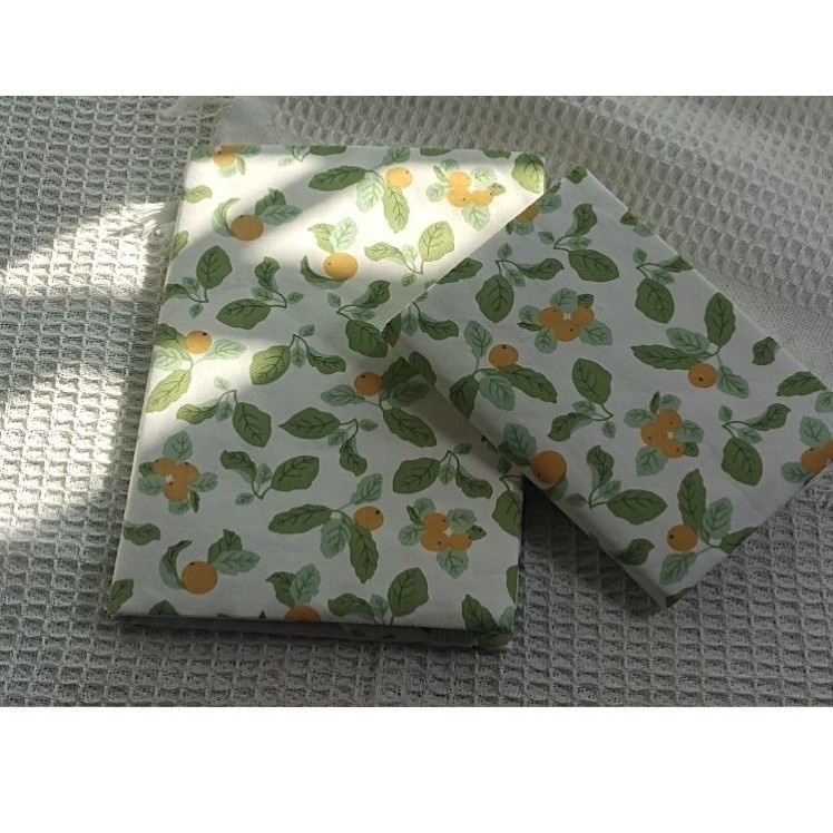 Loquat ผ้าตู้หนังสือ A5 A6 Handmade แบบพกพาตู้หนังสือ รูปที่ 8