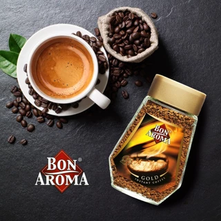 Bon Aroma GOLD บอน อโรมา กาแฟสำเร็จรูป โกลด์ เอสเปรสโซ่ (เลือกรสได้) 100 กรัม