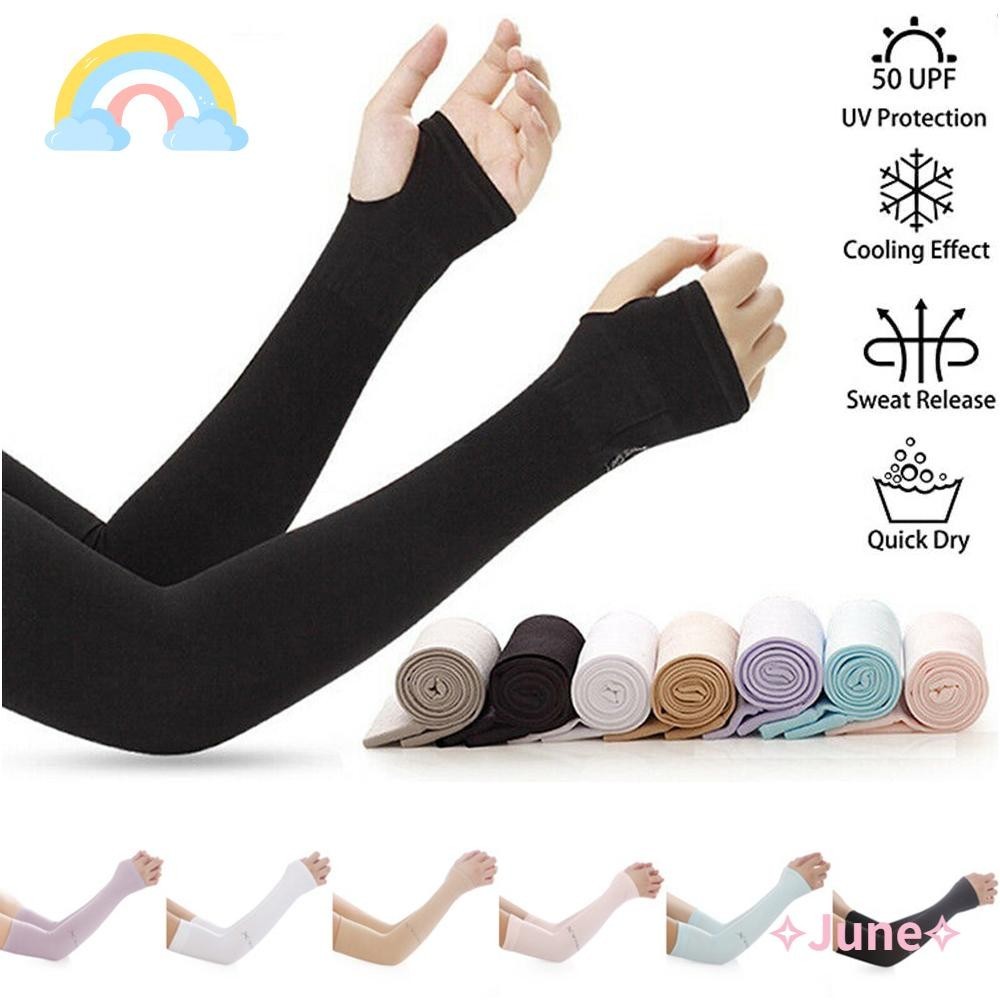 June Arm Cover Warmer Summer Cooling Running Sun Protection