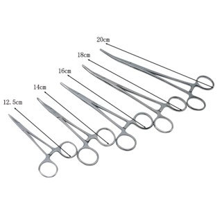 สแตนเลส Hemostatic Clamp Arterial Forceps ผ ่ าตัดสัตว ์ เลี…