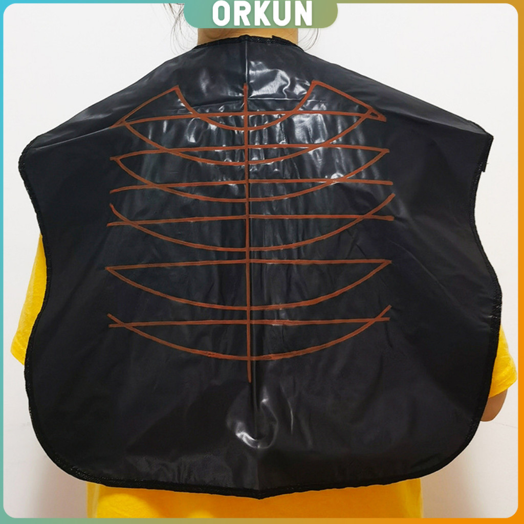 Orkun ผ้าคลุมตัดผม สำหรับร้านตัดผม ผ้าคลุมย้อม Shawl for dyeing hair - รูปที่ 3