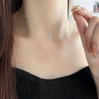 ส่วนบุคคลแฟชั่น Minimalist Feng Shui Drop รูปสร้อยคอจี้
