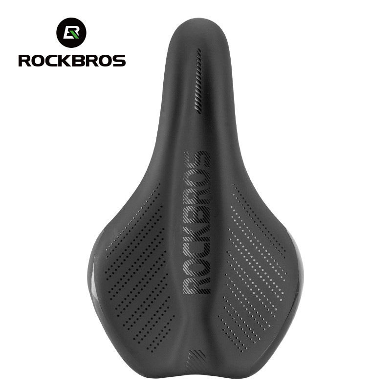 【TH Delivery】ROCKBROS อานจักรยานกันน้ําหน่วยความจํา Shock-absorption เบาะจักรยานกันลื่นสบายเบาะจักรยานเสือหมอบอุปกรณ์จักรยาน