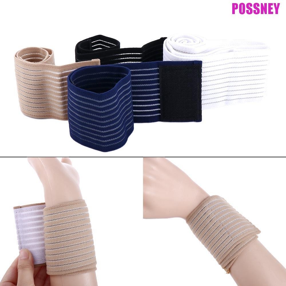Possney Wraps support Protector กีฬาวิ่ง 40 ~ 180 ซม.ผ้าพันแผลการบีบอัด Kinesiology เทปข้อเท้าข้อมือต้นขาข้อเท้ารั้งสนับสนุน
