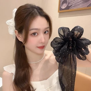สาวหวาน Bling Shine Bow Hairpin กิ๊บติดผมอุปกรณ์เสริม Headwear