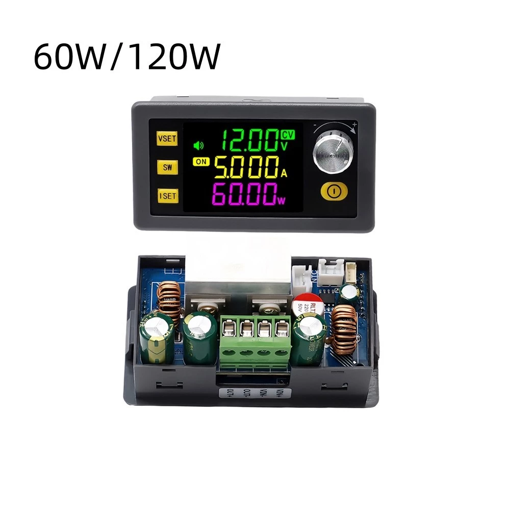 Diymore SK60/SK120 60W/120W CNC ยก DC ตัวควบคุมแรงดันไฟฟ้าแบบปรับได้แรงดันคงที่โมดูลชาร์จพลังงานแสงอาทิตย์รองรับ MPPT