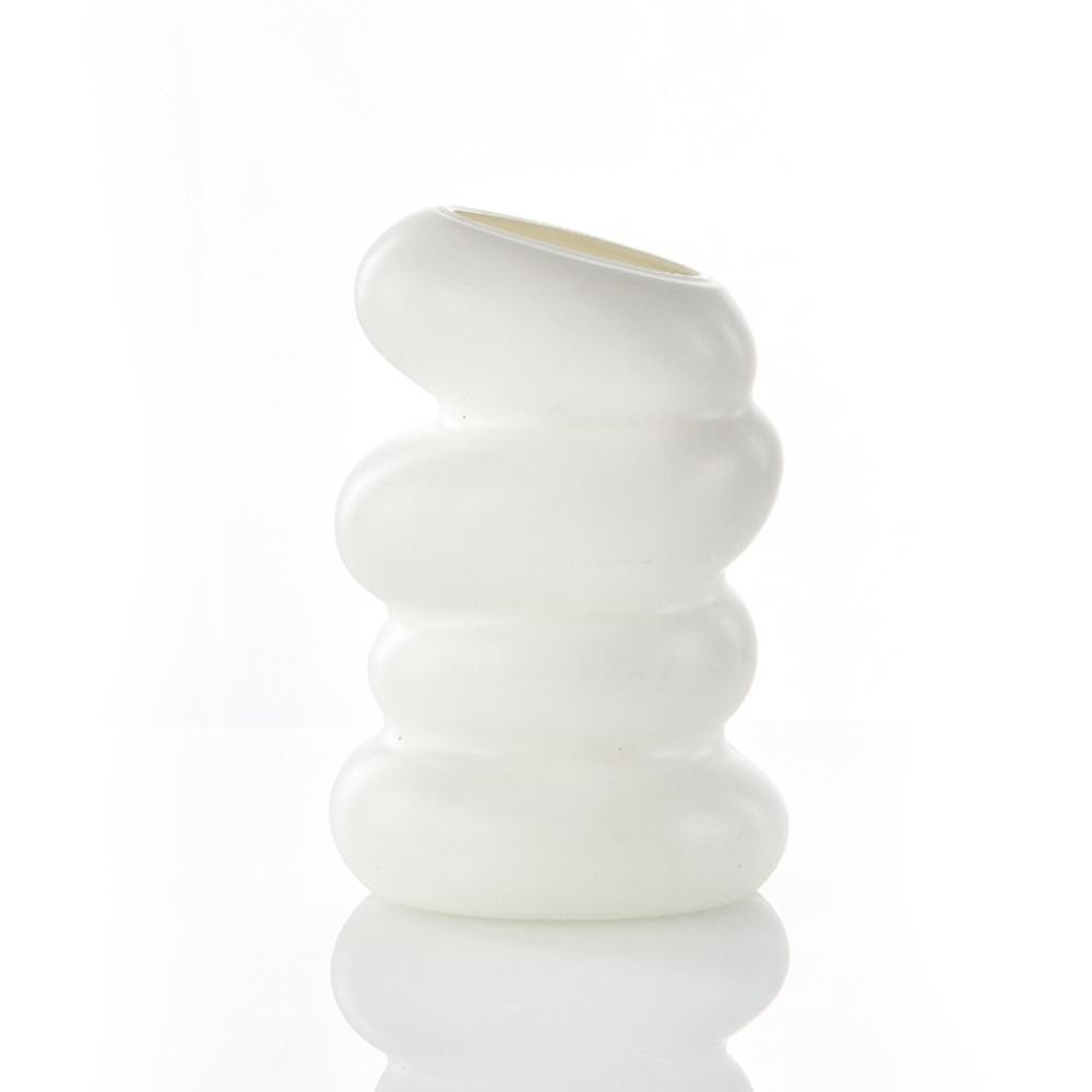 ชางไน แจกันดอกไม้,พลาสติกเลียนแบบเซรามิกกระถางดอกไม้,ครัวเรือนเกลียวออกแบบสไตล์นอร์ดิกการจัดดอกไม้ที่ทันสมัยตกแต่งบ้าน - รูปที่ 4