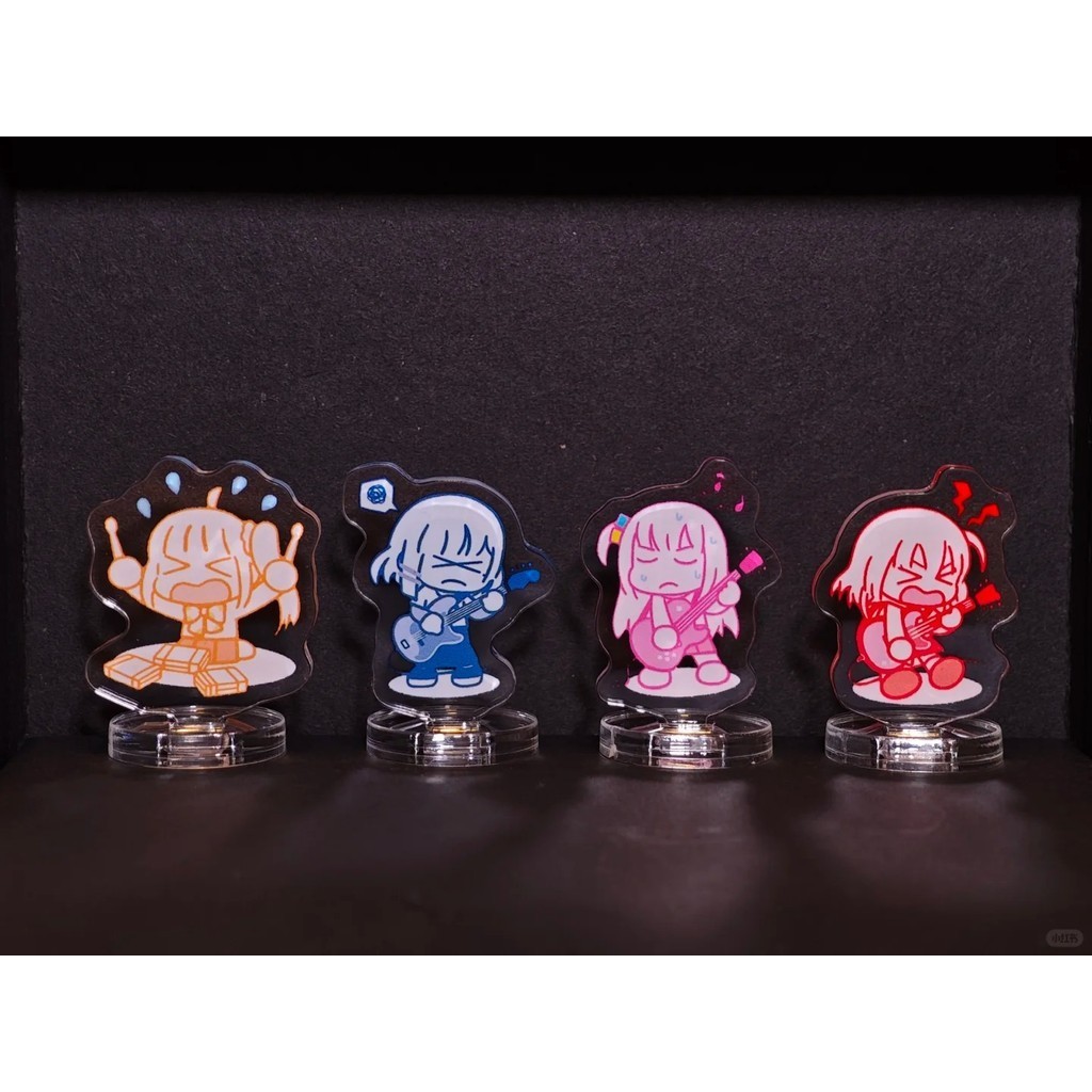 Bocchi THE ROCK ของขวัญของเล่นตัวเลขอะคริลิคขาตั้ง Gotoh Hitori อะนิเมะรุ่น Action Figure เครื่องประดับอุปกรณ์เสริมรุ่น Yamada Ryo