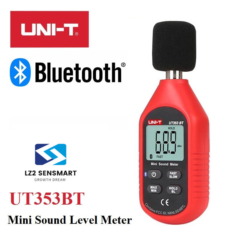 UNI-T UT353  UT353BT เครื่องวัดความดังเสียง วัดเดซิเบล วัดความดัง เดซิเบล วัดเสียง