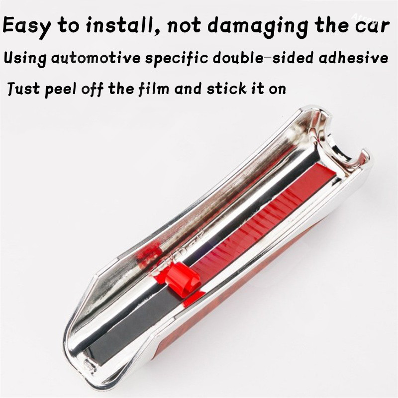 Toyota ปลอกหุ้มเบรคมือสําหรับรถยนต์ ปลอกหุ้มเบรคมือ คาร์บอนไฟเบอร์ ครอบเบรคมือลายคาร์บอน สำหรับ Toyota Prius Wish Estima Revo bZ4X Hiace Alphard Avanza Camry CHR Corolla Cross Fortuner Hilux Innova Raize Rush Sienta Vellfire Veloz Vios Wigo Yaris Cross - รูปที่ 7