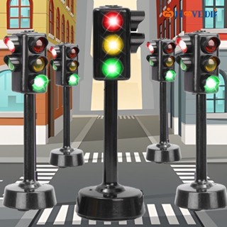 แบบจําลองไฟสัญญาณจราจรจําลอง - แกล้งเล่นของเล่นโคมไฟสัญญาณ C…